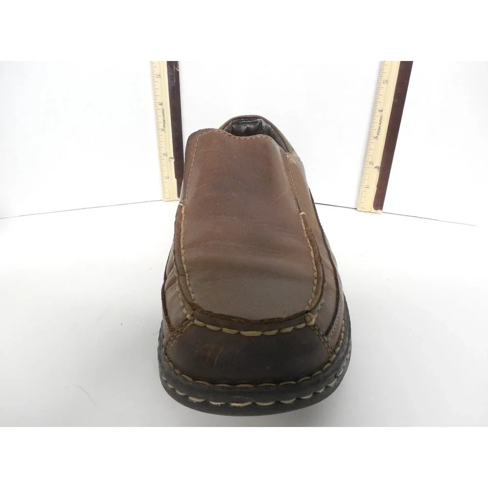 Dockers Stain Defender Men's 9.5 M‎ Brown Leather Loafer/Slip on Shoes